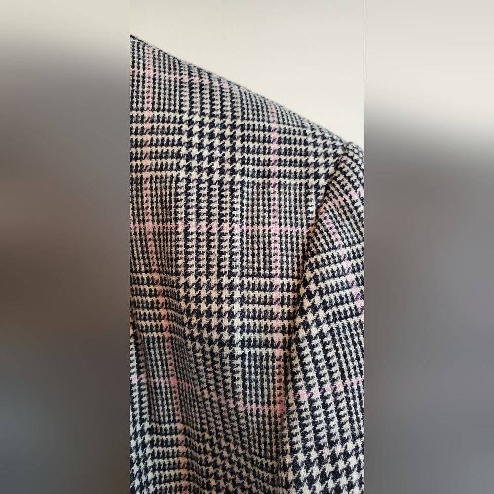 Vintage Pendleton Petite Houndstooth Double Breas… - image 4